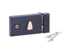 THIRARD Cerradura de Empotrar 2 Vueltas 40 mm Cilindro Europeo Nivel Seguridad 6