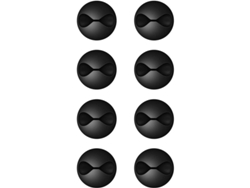 8 Clips Para Cables, Organizador De Cables, Sistema De Soporte Autoadhesivo, Clips Multiusos Para La Gestión De Cables.