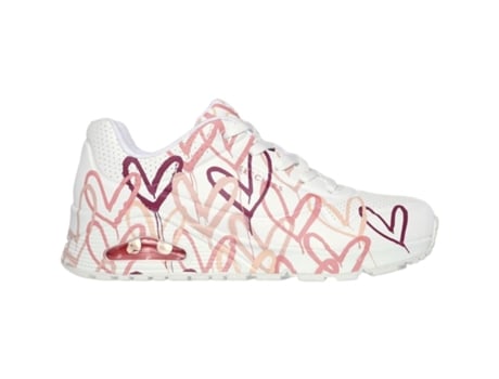 Zapatillas de Mujer SKECHERS Plateado (39)