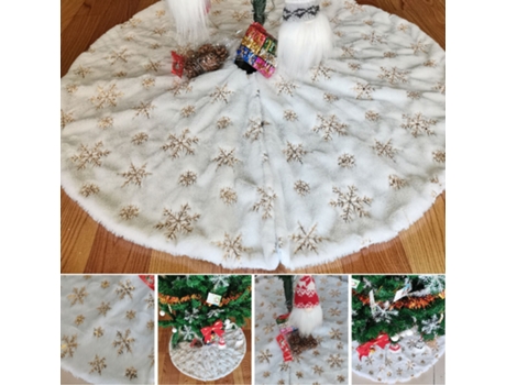 Decoraciones navideñas Falda para árbol de Navidad 78 cm