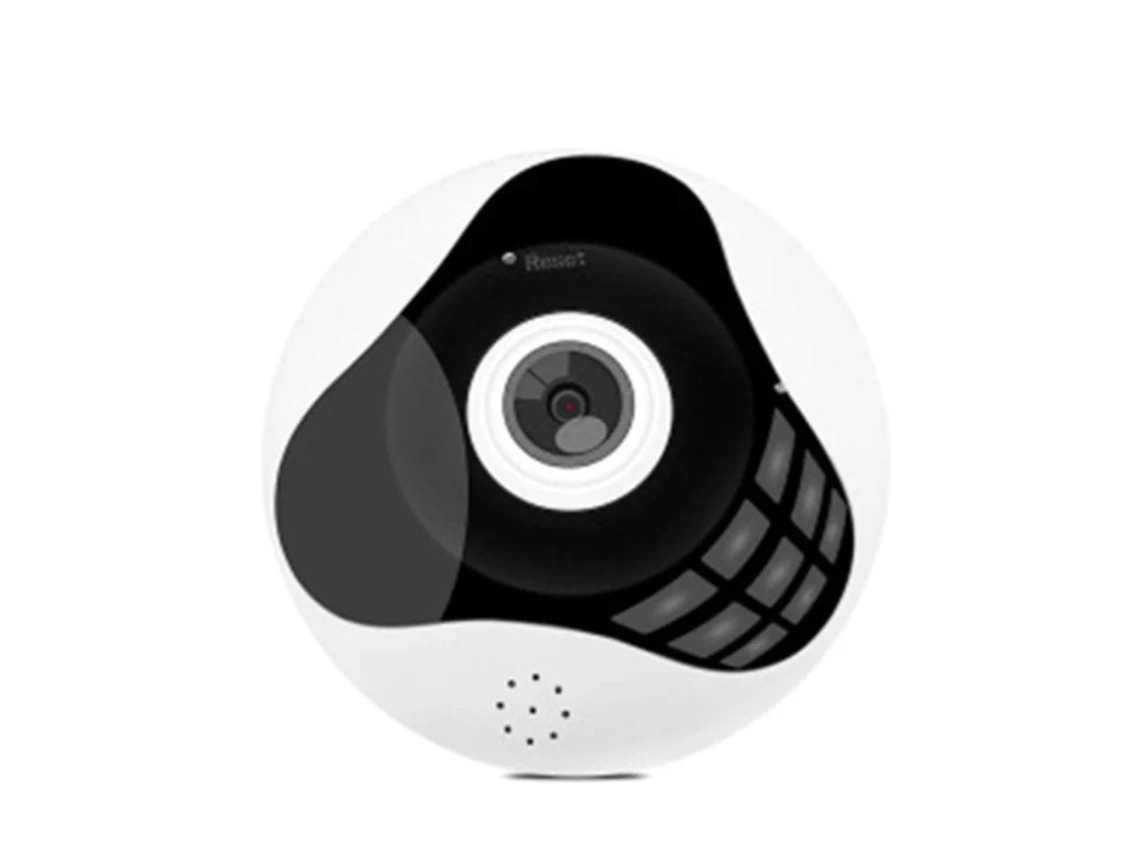 Cámara WiFi panorámica de 360° para interiores, 32 GB, visión nocturna de alta definición, Yizhood (blanca)