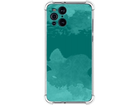 Carcasa Oppo Find X3 Pro 5G TUMUNDOSMARTPHONE Acuarela 06 Multicolor