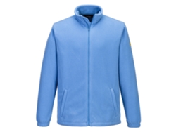 Forro Polar Antiestático Esd: Protección Y Comodidad Azul Marino / Xxxl