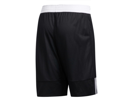 Pantalones de Hombre para Baloncesto ADIDAS Poliéster Negro (L)