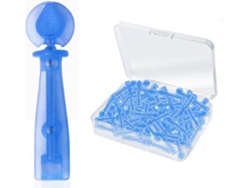 Herramientas Desechables Profesionales Para Eliminar Puntos Negros, Espinillas Y Blanquitos, Aguja Extractor De Acné De Alta Calidad 50 Piezas