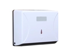 Dispensador De Papel Higiénico De Gran Capacidad Para Montaje En Pared, Abs, Sencillo, Para Hotel, Baño, Hogar, Blanco.