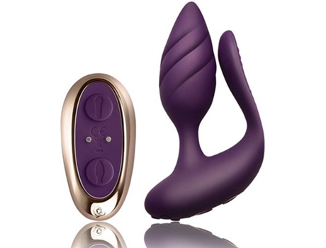 Estimulador ROCKS-OFF P/Casais RocksOff Cocktail Morado