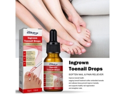 Kit Para Uñas Encarnadas: Alivio Del Dolor Y Suavizante, 10 Ml Con Tapones De Silicona Para Facilitar El Corte.