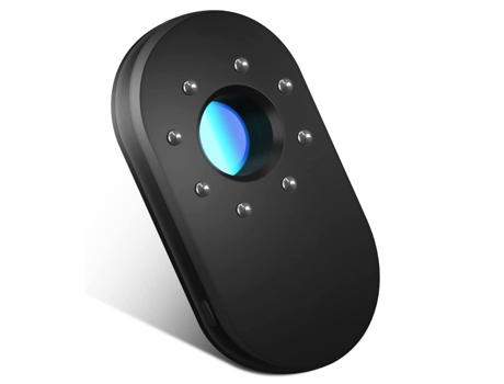 Detector de cámara oculta, foto anti-furtivo y anti-monitoreo, detector de dispositivo oculto, para baño de hotel, negro BISBISOUS