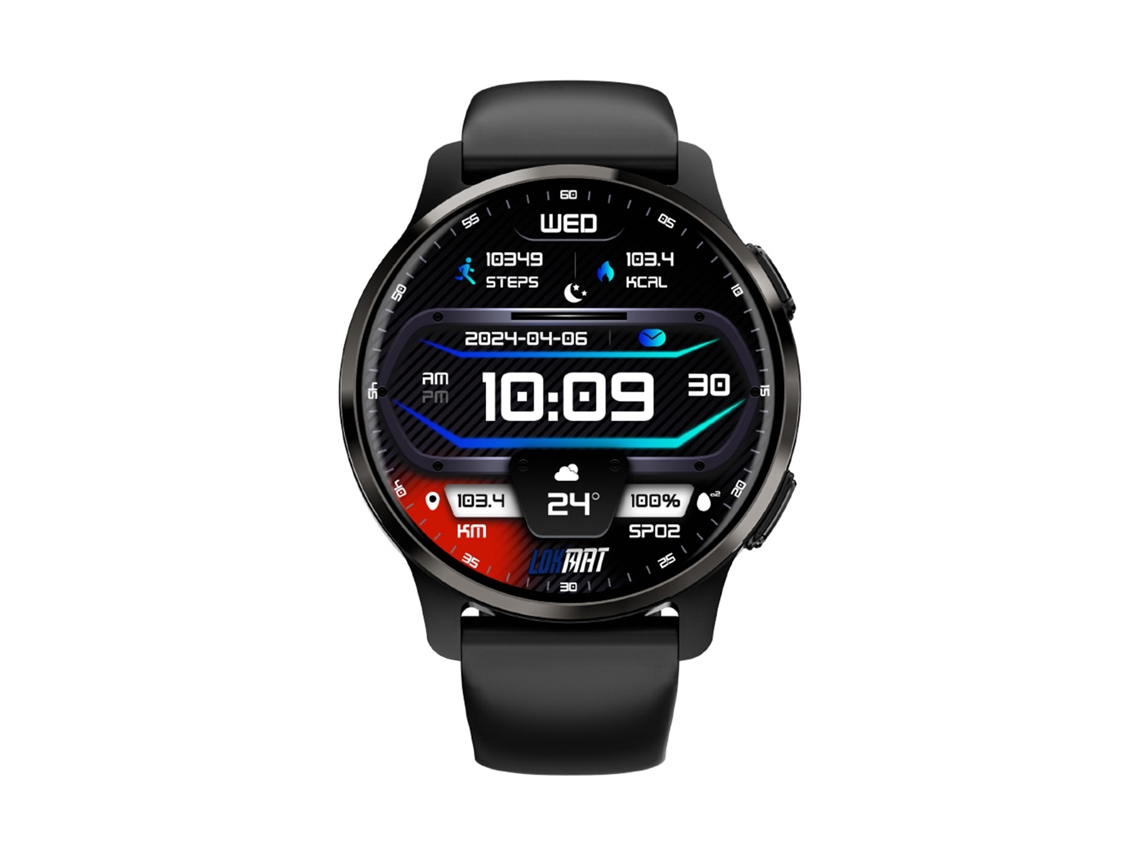 Reloj Inteligente (monitoreo De Salud, Deportes Resistente Al Agua) Lokmat Appllp 2 1.508 Pulgadas Amoled