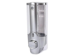 Dispensador de jabón líquido y champú Rosewell de 350 ml, soporte de ducha de pared, contenedor para baño y aseo.