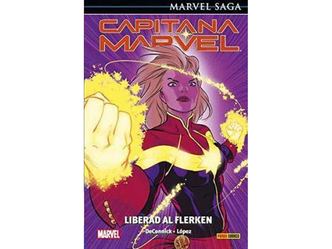 Libro Capitana Marvel 05 Liberad A Flerken de Kelly Sue Deconnick (Español)
