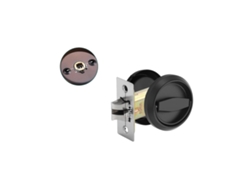 Cerradura Tirador Empotrado De Anillo Doble Cara – Acero Inoxidable 304, Anillo Redondo Oculto Giratorio, Compatible Con Puertas De Espesor 35-55mm Bl