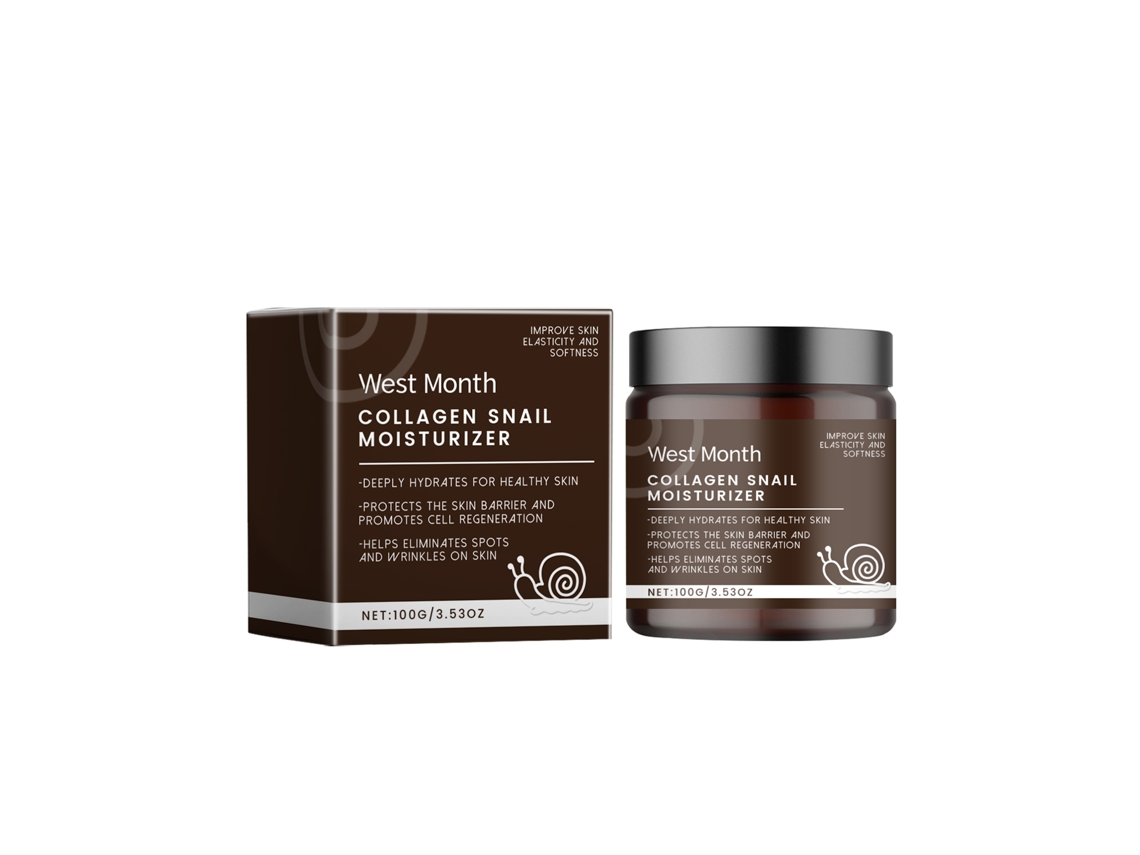 Crema hidratante de caracol