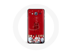 Funda para Samsung Galaxy J7 2016 Bts Bangtan Boys Fondo Rojo Navidad Cadeau 2023 MANIACASE