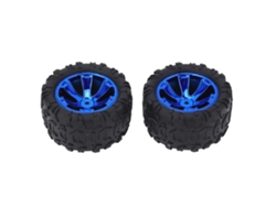 2 Neumáticos De Goma Rc 144018-3001, Rueda Derecha Para Coche Teledirigido Wltoys