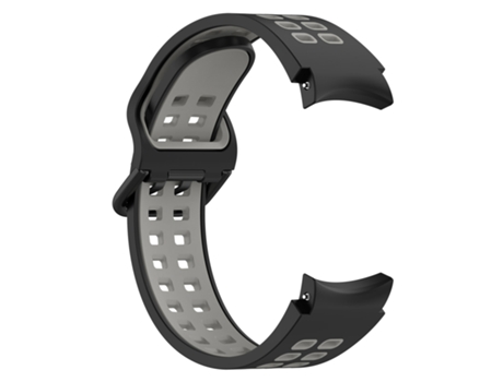 correa de reloj de silicona Gris oscuro Samsung Galaxy Watch 3 41 mm/4/4 Classic/5/5 Pro