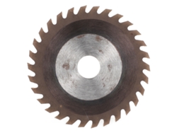 Hoja De Sierra Circular Hss De 105 Mm Y 30 Dientes Para Carpintería, Acero De Alta Velocidad, Recubrimiento De Bronce.