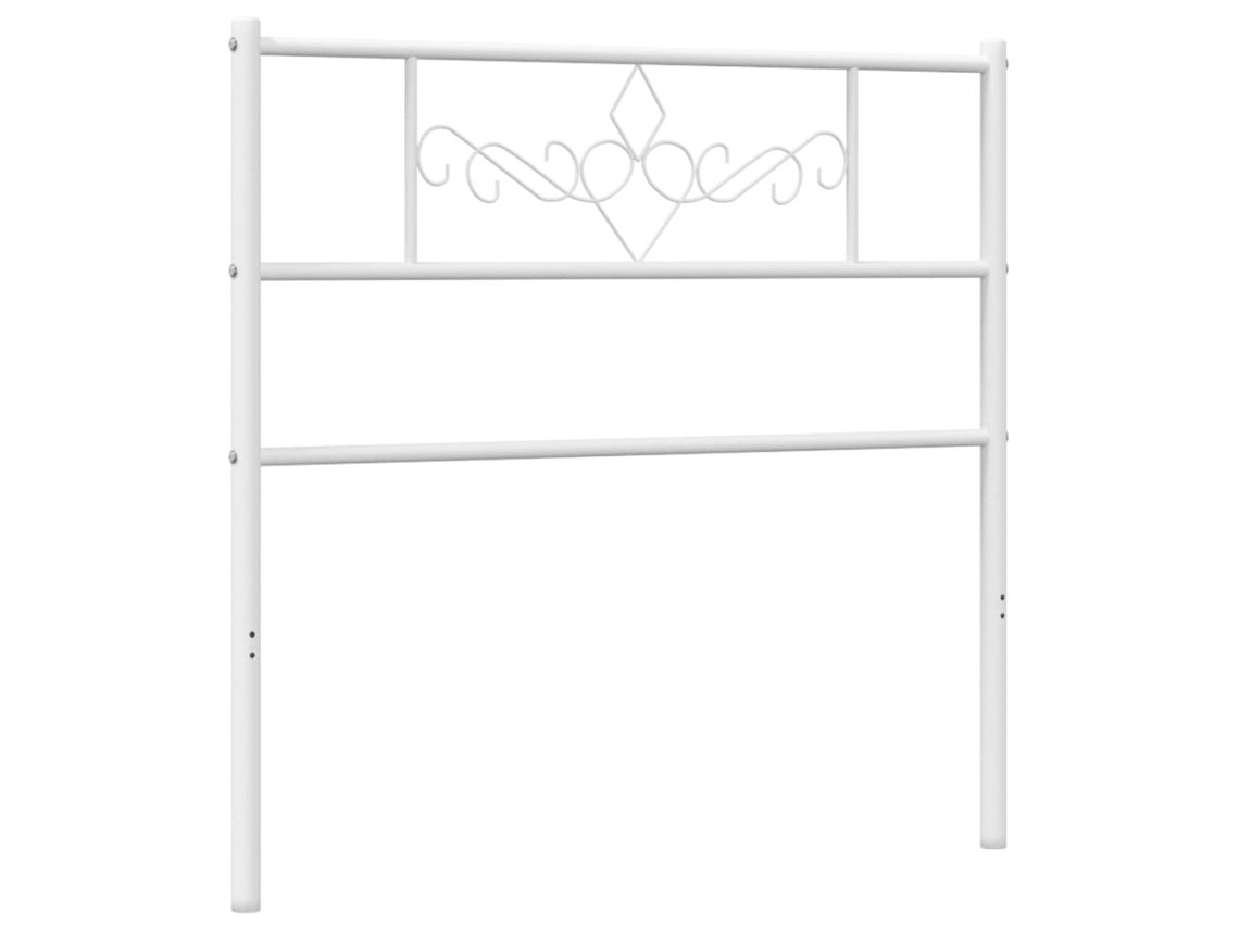 Cabecero de repuesto 107 cm Metal Blanco MAISON EXCLUSIVE