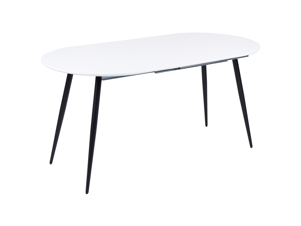 Mesa de comedor BELIANI Staverton de MDF Blanco 80x160x76