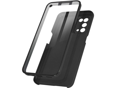 Carcasa Oppo A54 5G AVIZAR TPGLASS-BK-A54 Protección 360° Negro