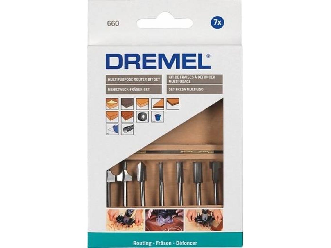 Conjunto De Fresa Para Tupia Multifunciones DREMEL
