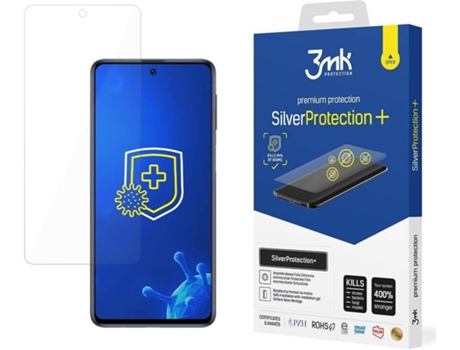 Protector Cristal Templado Samsung Galaxy M31S 3MK Antibacteriano