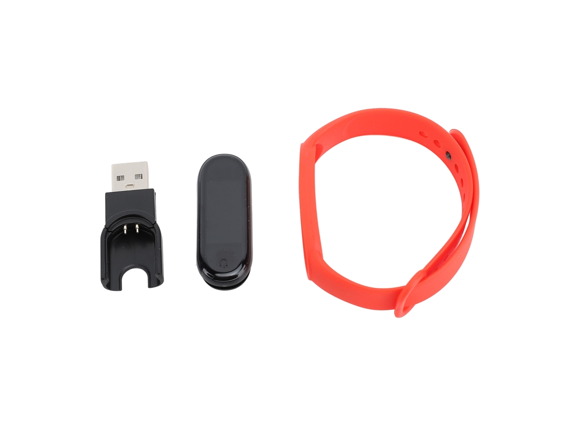 Reloj Inteligente De Seguimiento De Actividad Física Con Podómetro Ip67 Y Monitorización Del Sueño Para Hombres Y Mujeres - Rojo