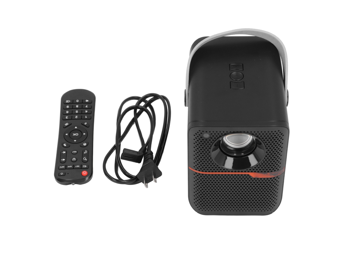 Proyector portátil con wifi, corrección trapezoidal 4D y Bluetooth 5.3