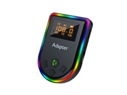 Transmisor FM Bluetooth Fwinl Q7 con pantalla digital LED, receptor Bluetooth para coche, calidad de sonido Hi-Fi, adaptador de audio inalámbrico