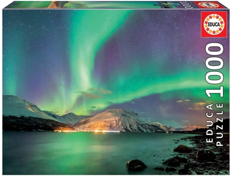 Puzzle EDUCA 1000 Aurora Boreal (Edad Mínima: 12 Años - 1000 Piezas)