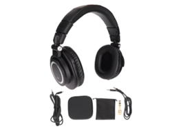 Auriculares De Monitorización Totalmente Cerrados Profesionales Para Dj, Estudio De Grabación, Cableados, Plegables, Rotación De 180°