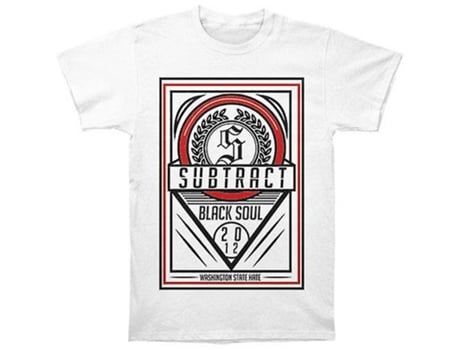 Camiseta ROCKINSTONE Restar camiseta Black Soul (M)