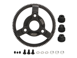 Juego De Engranajes De Acero 48p 90t Con Piñones 19t 20t 21t Para Coche Rc Traxxas Slash 2wd 1/10