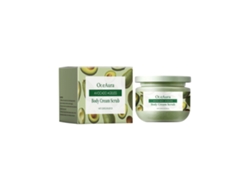 Gel exfoliante corporal de aguacate para una piel suave.