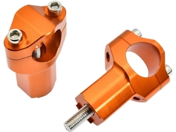 Adaptador Elevador De Manillar Cnc Vibraciones Para Motocicleta Bicicleta