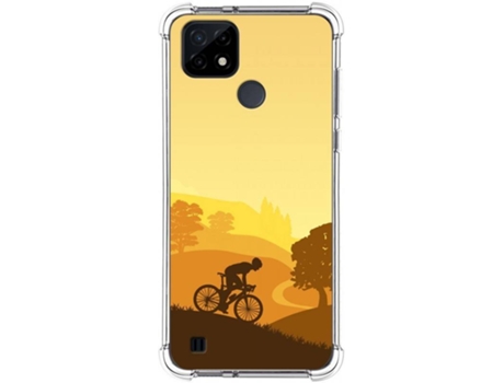 Carcasa Realme C21 TUMUNDOSMARTPHONE Ciclista Multicolor