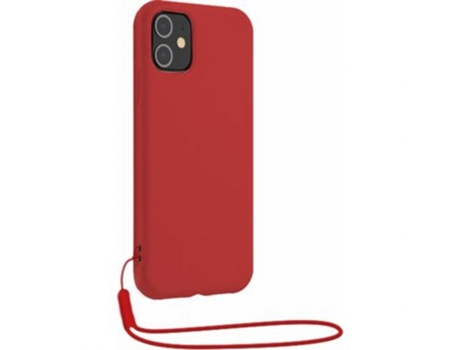 Funda para iPhone 12/12 Pro BIGBEN CONNECTED Silicona Rojo