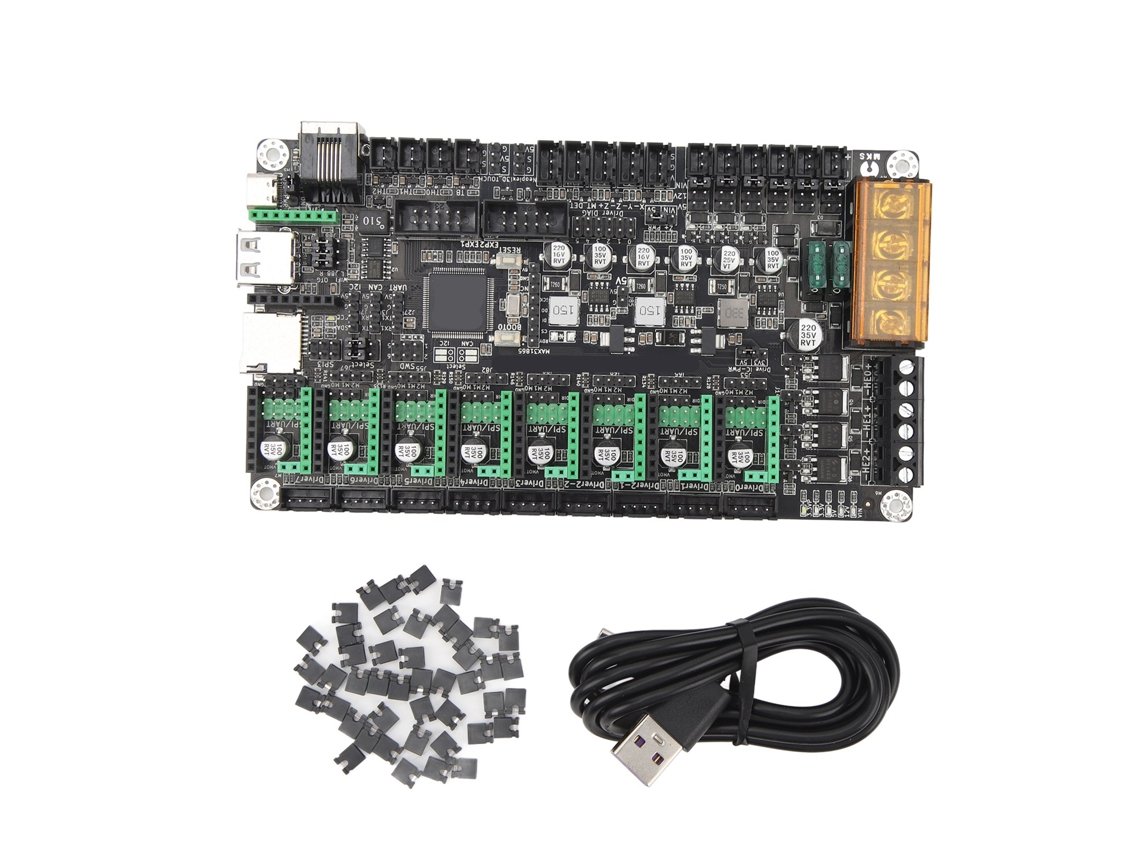 Placa Base Mks Monster8 V2.0 Controlador 32 Bit 8 Ejes Precisión Alta Piezas Accesorios Impresora 3d
