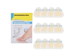 12 Parches De Gel Para Bolhas Multifuncionais À Prova D'água Com Aderência Ultra Para Pés Dedos Cálcanios E Sola