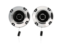 2 Tweeters Para Sistema De Audio Automotriz Hifi De 150 W Con Cúpula Plateada Y 2 Tweeters Sensibles.