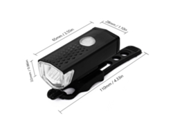 Luz Led Delantera Para Bicicleta, Recargable Por Usb, Resistente Al Agua, Para Manillar, Linterna, Accesorio De Ciclismo.