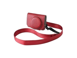 Estuche de piel sintética texturizada con correa para el hombro compatible con Canon G7 X Mark II / G7 X Mark III