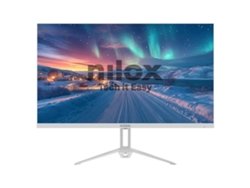 Monitor NILOX NXM24FHD100W (Blanco - Full HD - 24" - IPS - Enchufe EU)