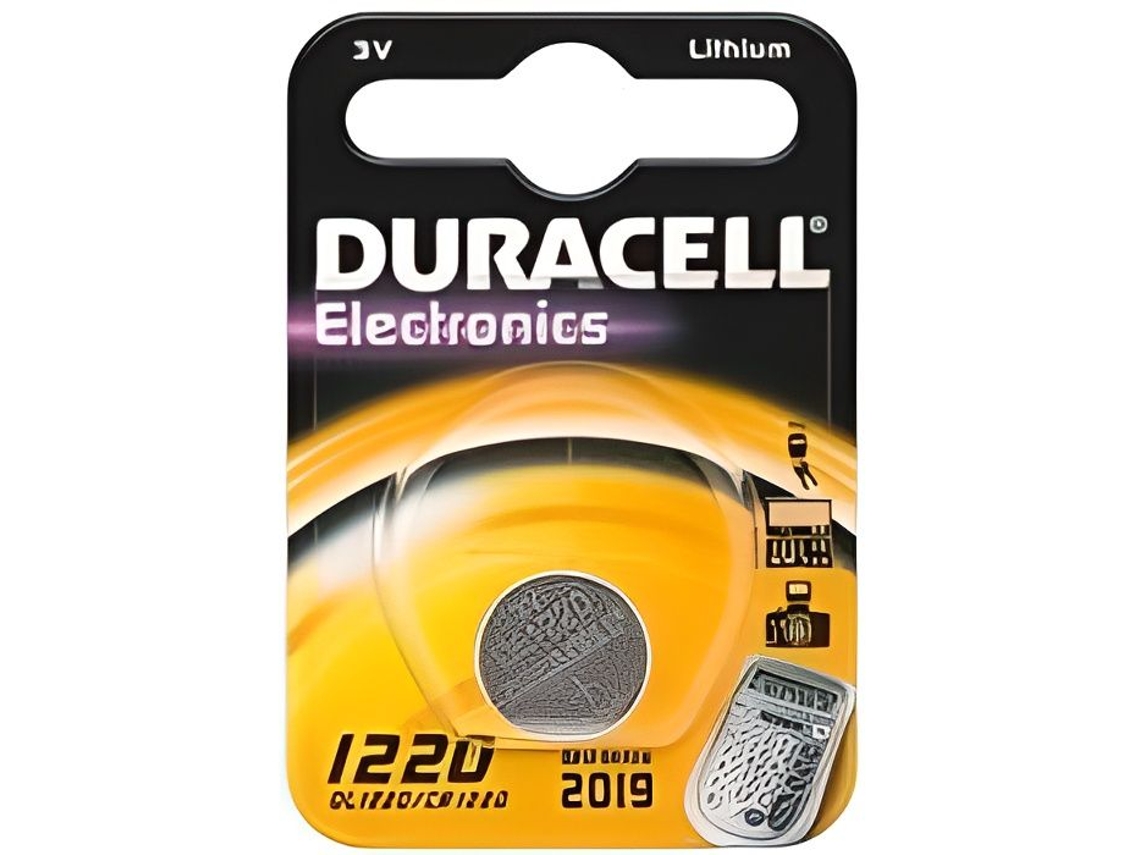 1 Pila Botón de Litio Cr1220 DURACELL Cd49558