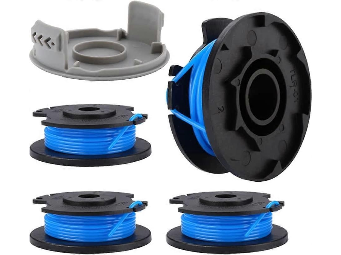 Hilo Bobina Para Cortacésped Ryobi One+ Rac124 Ac14rl3a 18v 24v 40v Repuesto Piezas (4pcs)