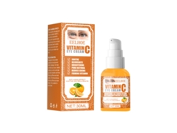 La crema para el contorno de ojos con vitamina C reduce las cicatrices y las imperfecciones.