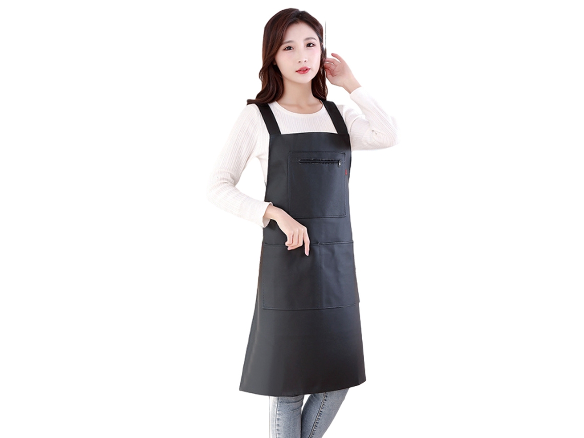 Delantal De Caucho Vinílico Impermeable - Modelo Reforzado - Resistente A Productos Químicos Industriales - Para Cocina, Cocinar, Lavado De Platos, Pe
