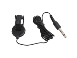 Recogedor Clip On Para Guitarra Acústica Violin Ukelele Instrumentos 6.35mm Jack Cable 2.5m Micrófono Recogedor Clip On