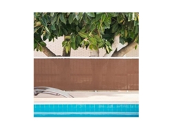 Malla De Sombreo 1x10 M | Ocultacion Y Privacidad Para Su Terraza O Jardin | Malla De Ocultacion Marrón 90 G/m2 | Ocultacion 90 Suinga